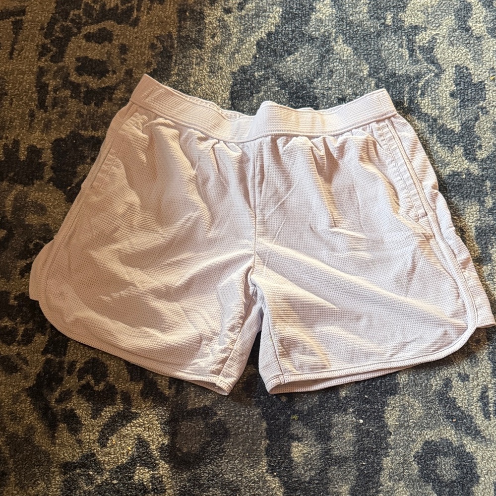 Athleta Girl Lavender Mesh Shorts